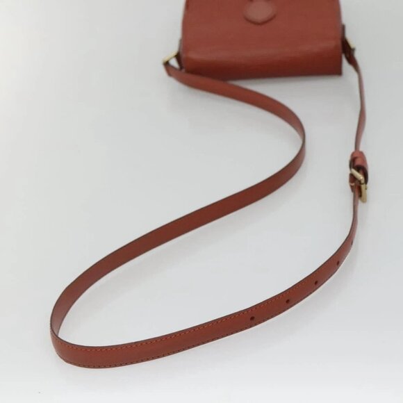 LOUIS VUITTON Epi Saint Cloud PM Shoulder Bag Brown M52213 LV Auth 134622 - Picture 8 of 16